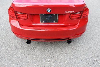 Dinan Free Flow Axle-Back Exhaust - 2012-2016 BMW 335i/435i Stainless Steel - Black Tips - F30/F32