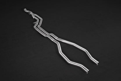 BMW M2 (F87) - ECE Valved Exhaust, MidSilencer Spare + Carbon Tips (CES3)