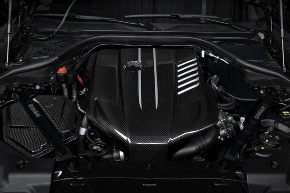 Dinan Cold Air Intake - 2020-2025 Toyota GR Supra 3.0 & 2020-2025 BMW Z4 M40i Semi-Open - Carbon Fiber - A90/A91/G29