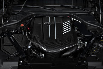 Dinan Cold Air Intake - 2020-2025 Toyota GR Supra 3.0 & 2020-2025 BMW Z4 M40i Semi-Open - Carbon Fiber - A90/A91/G29