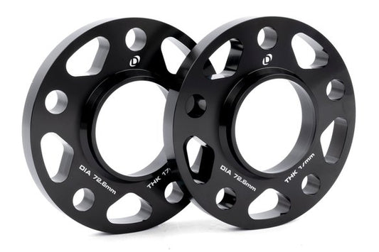 Dinan Spacers; 5x120 - 72.6mm CB - 17mm Thick Set of 2