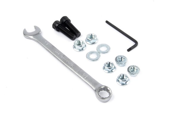 Dinan Shock Tower Brace - 1992-1999 BMW 318i/323i/325i/328i/M3 Rear - Brushed Aluminum w/ Carbon Inlays - E36