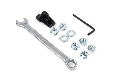 Dinan Shock Tower Brace - 1992-1999 BMW 318i/323i/325i/328i/M3 Rear - Brushed Aluminum w/ Carbon Inlays - E36