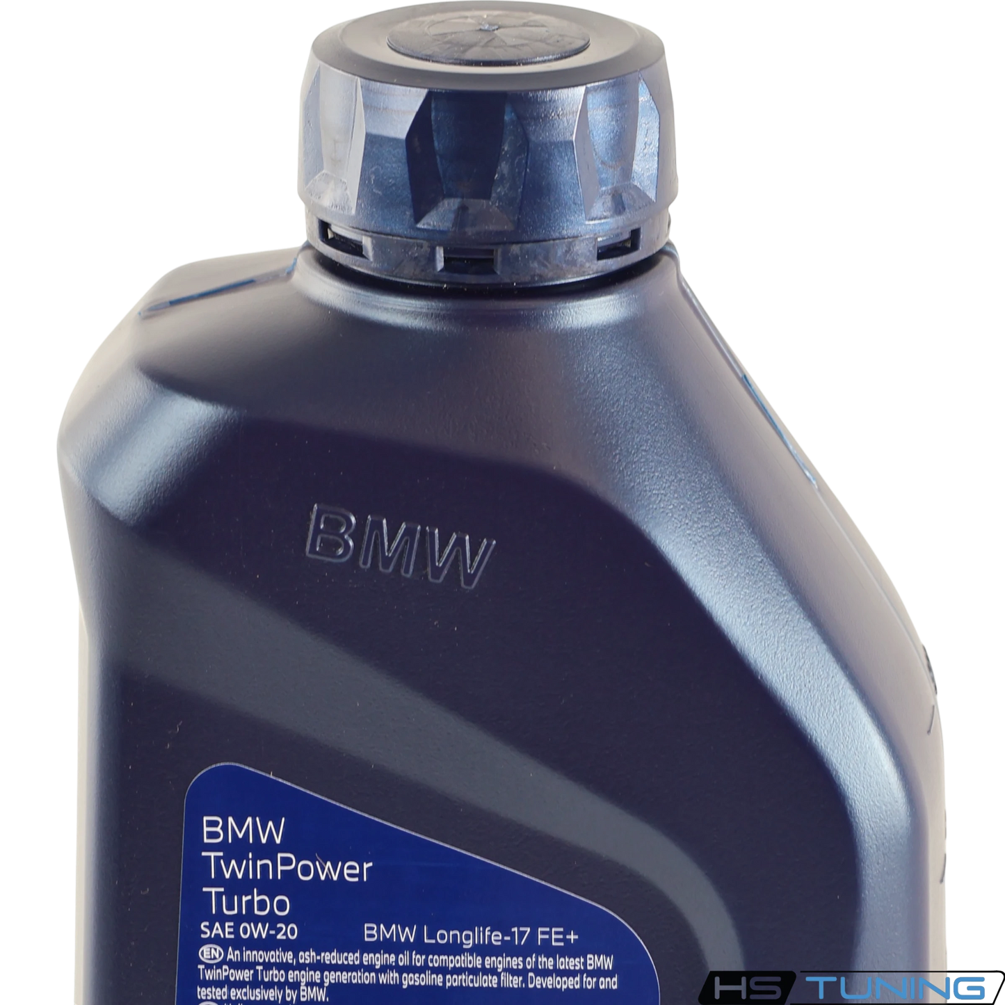 HS Tuning Genuine BMW 0W-20 full-synthetic engine oil bottle for TwinPower Turbo gasoline engines