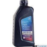 HS Tuning Genuine BMW 0W-20 TwinPower Turbo full-synthetic engine oil bottle for gasoline engines