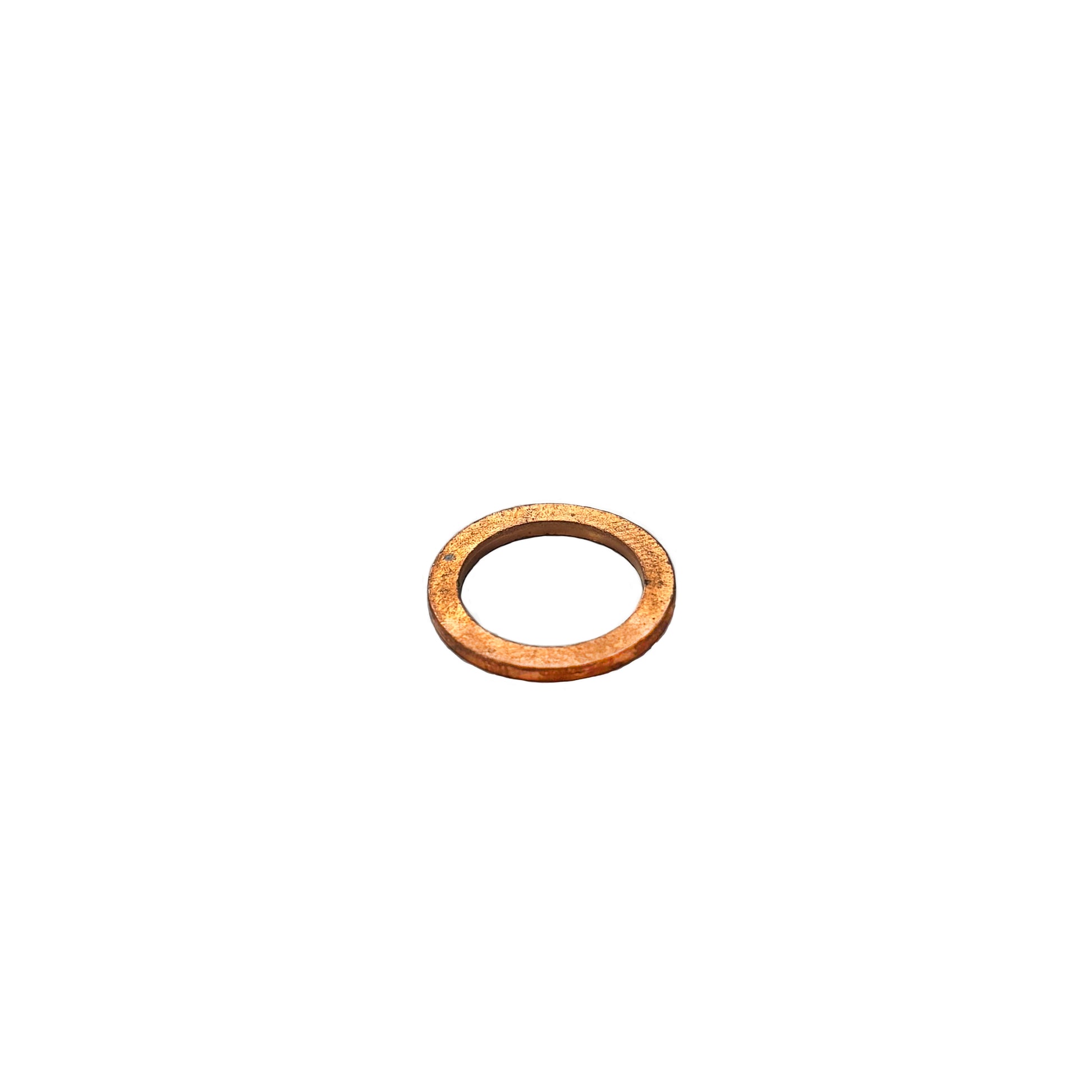 HS Tuning Genuine BMW copper oil drain plug washer for reliable engine oil pan sealing