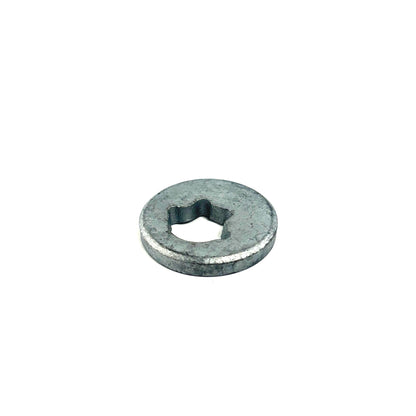 HS Tuning Genuine BMW lower control arm cam adjuster for precise rear suspension alignment and camber adjustment.