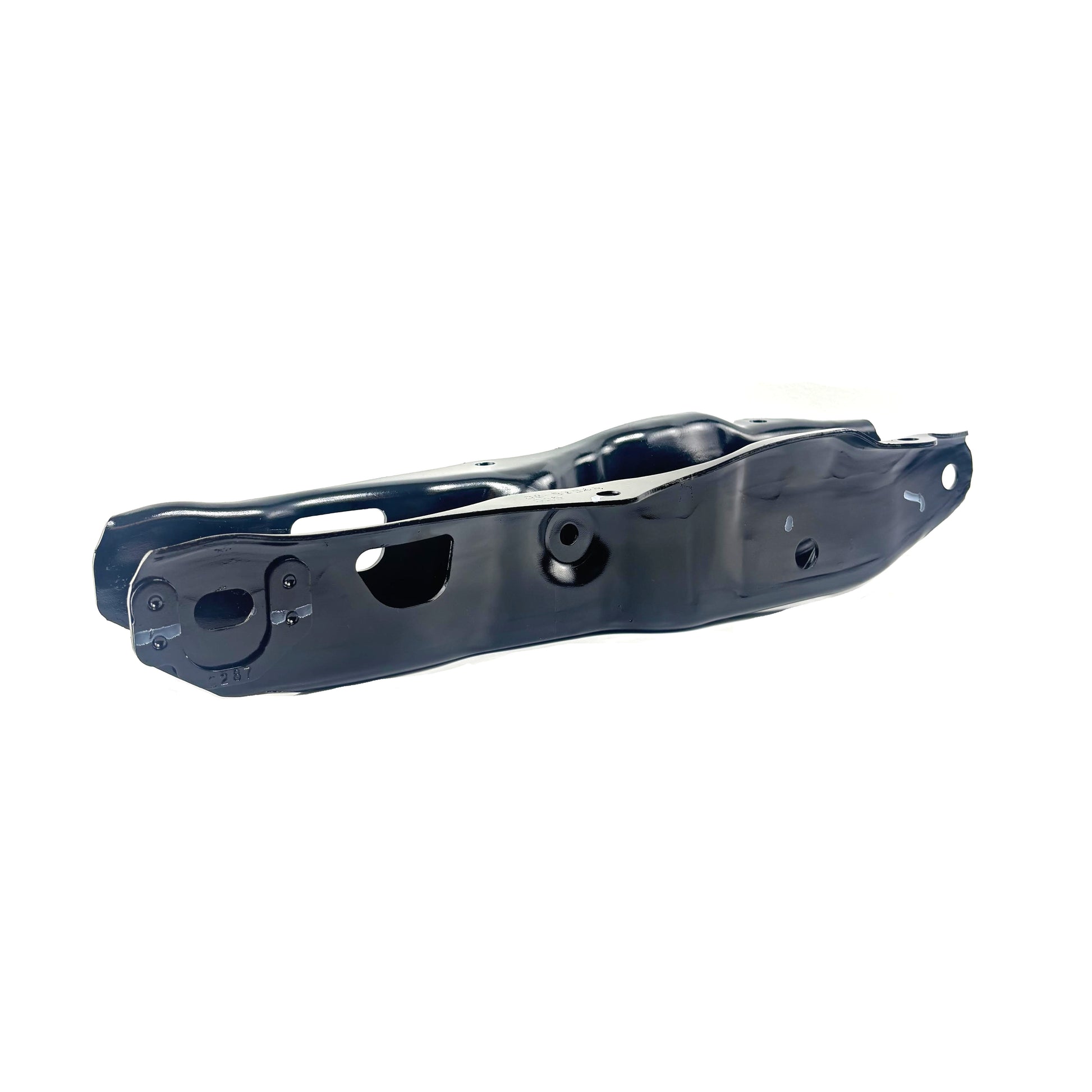 HS Tuning Genuine BMW rear lower control arm suspension component in black steel for X5, X6, and X7 models. Genuine BMW | Strut Mount Bolt | 07-11-9-906-100