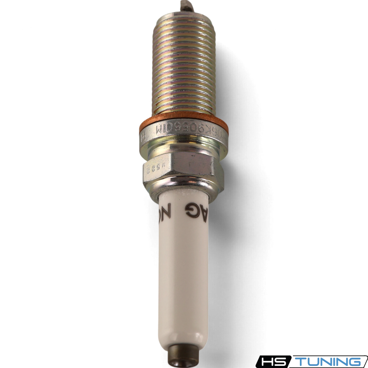 Genuine VW/Audi 06K-905-601-M spark plug by NGK with iridium electrode for performance ignition at HS Tuning