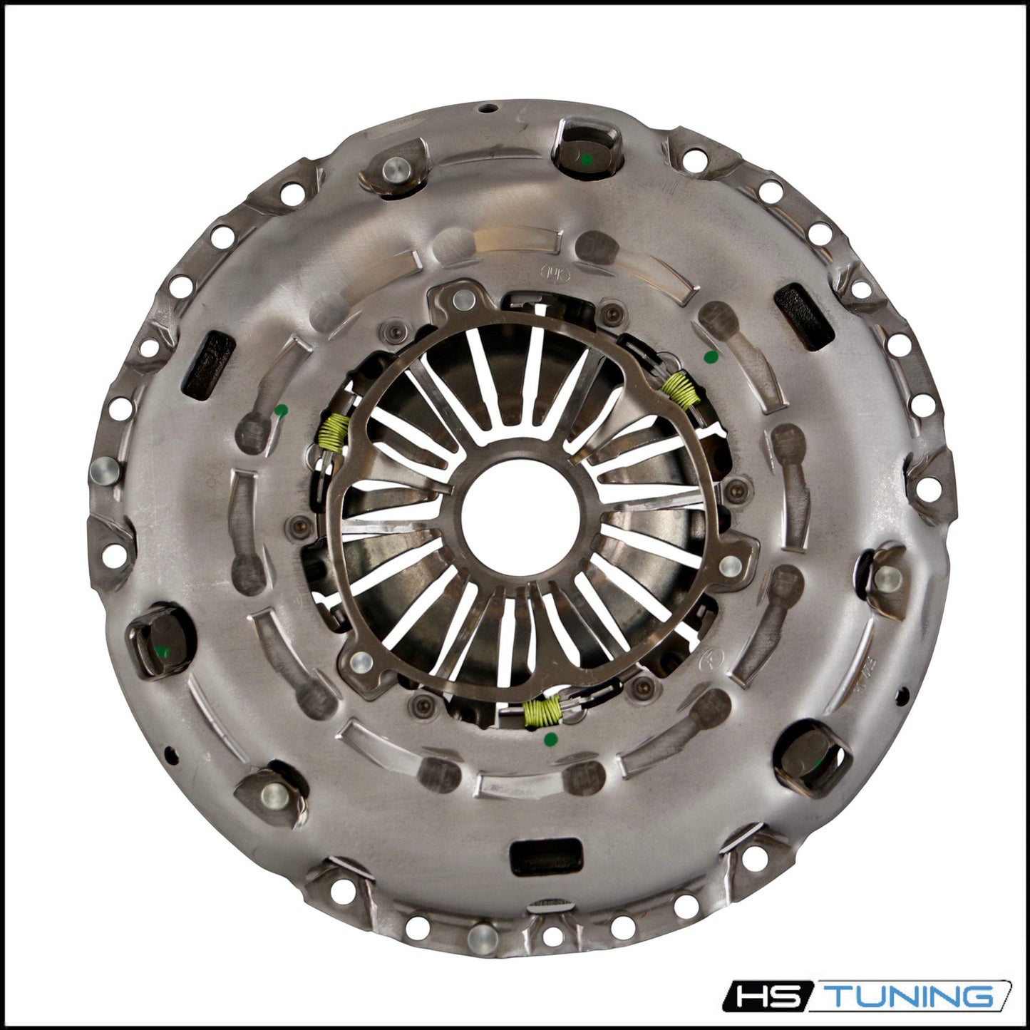 HS Tuning RSR Hybrid performance clutch pressure plate for VW GTI, GLI, and Golf R MK5/6 models.