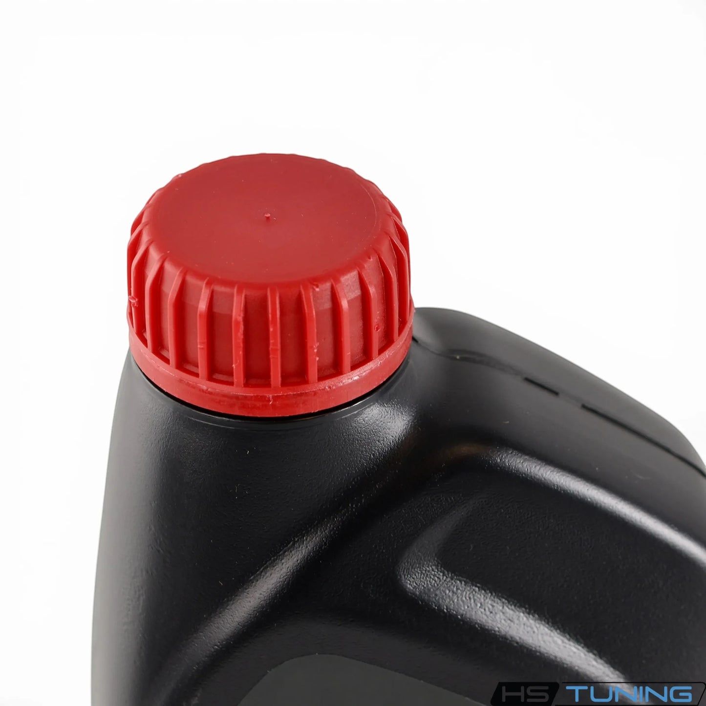 HS Tuning genuine VW Audi 0W-20 engine oil bottle with a distinct red cap against a white background