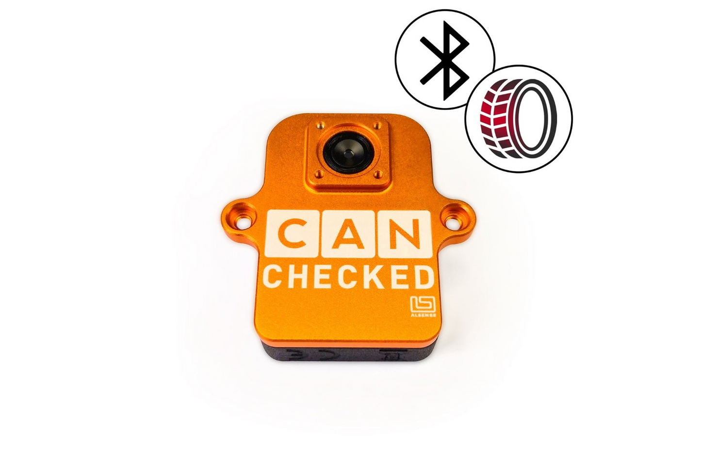 CANchecked TMB01 Tire Temperature Single Replacement Monitor - Bluetooth BLE