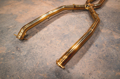 BMW M3 E9x V2 Valved Race Exhaust System (GOLD)