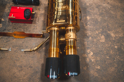 BMW M3 E9x V2 Valved Race Exhaust System (GOLD)