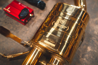 BMW M3 E9x V2 Valved Race Exhaust System (GOLD)