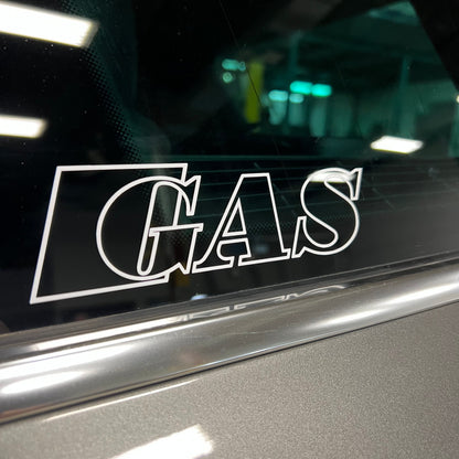 GAS Evo 6” Window Decal Set