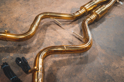 BMW M3 E9x V2 Valved Race Exhaust System (GOLD)