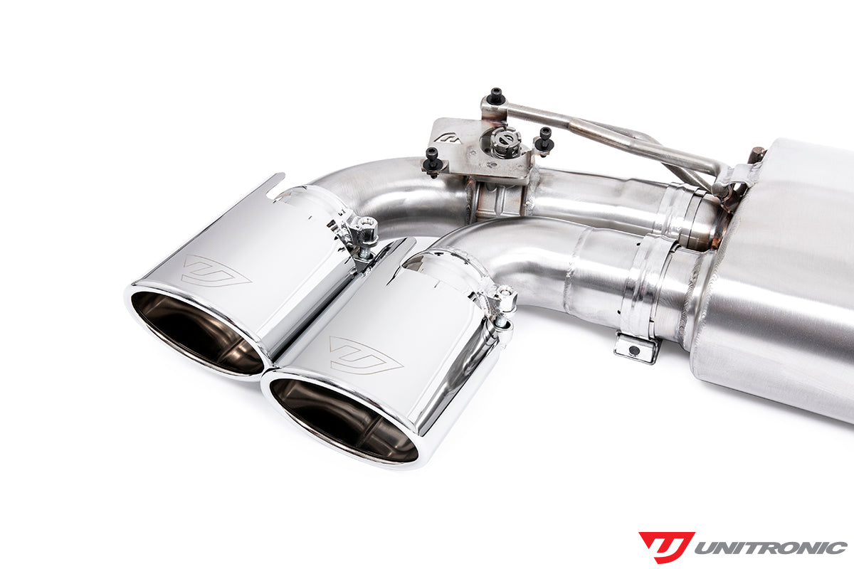 Unitronic Oval Chrome Tips for MK7/8 Golf R