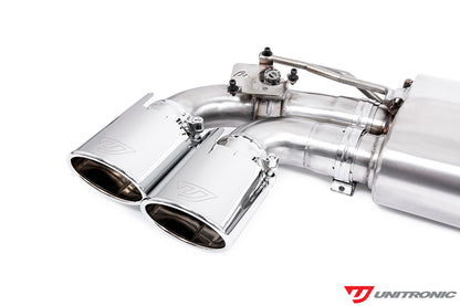 Unitronic Oval Chrome Tips for MK7/8 Golf R