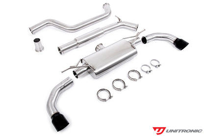 Unitronic Black PVD Tips for MK8 GTI