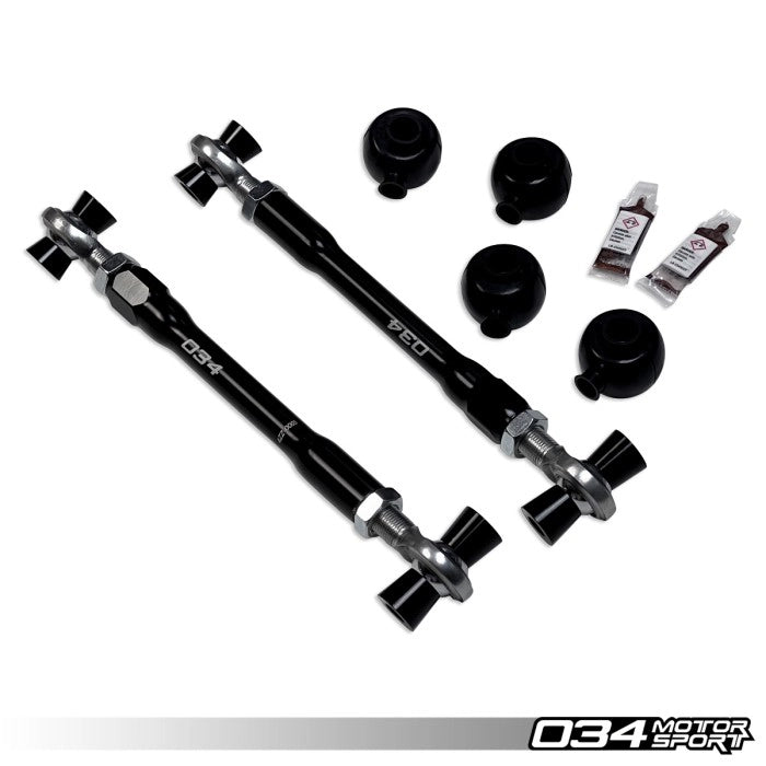 Motorsport Adjustable Rear Toe Links, Volkswagen & Audi PQ35 and MQB Evo