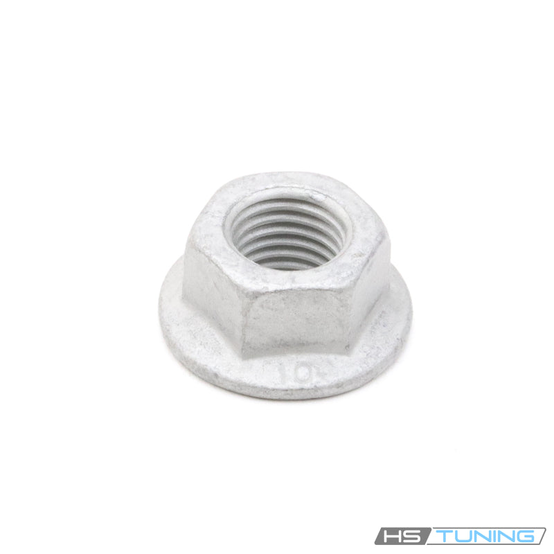 N-015-081-6 Genuine VW/Audi M12x1.5 shouldered hex nut, M12x1.5 internal thread, original product photo, gallery image 1