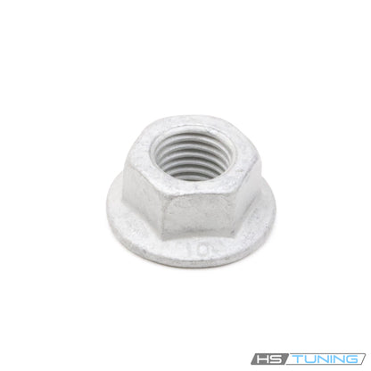 N-015-081-6 Genuine VW/Audi M12x1.5 shouldered hex nut, M12x1.5 internal thread, original product photo, gallery image 1