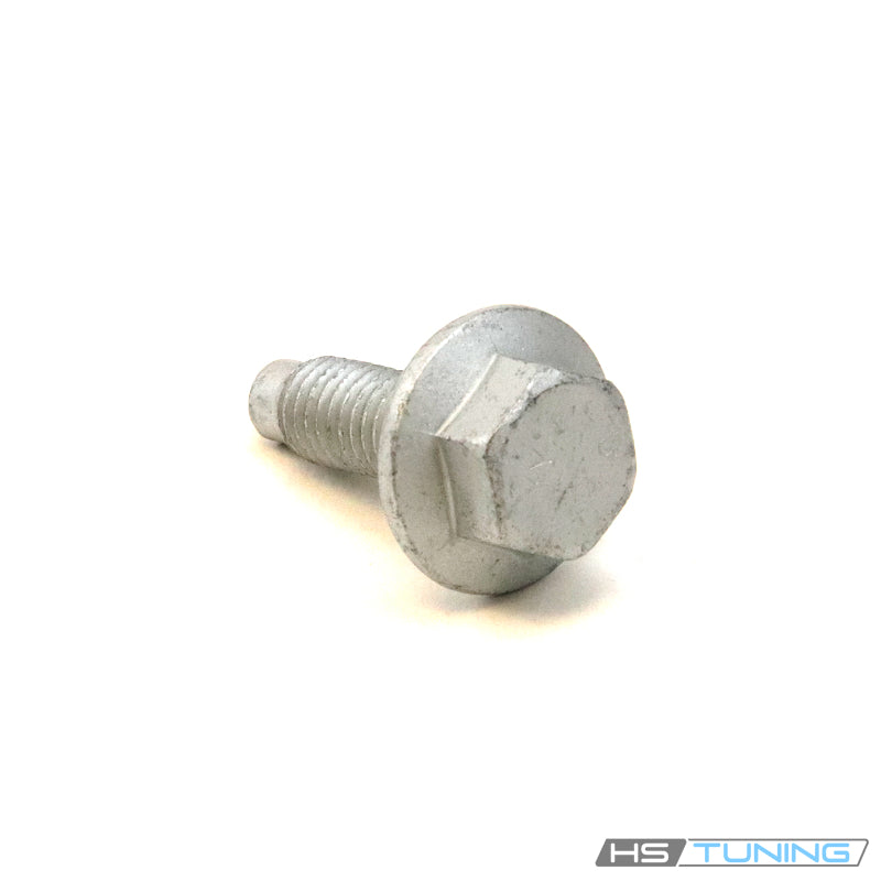 N-019-530-8 Genuine VW/Audi M8x25 hex collared bolt, external hex head and integral collar, original product photo 1