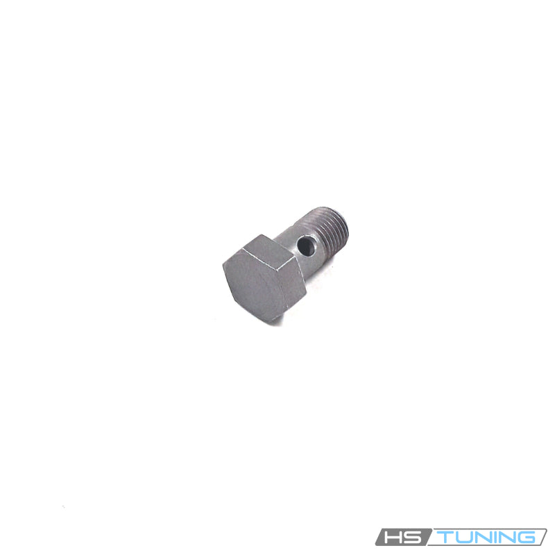 N-021-075-6 Genuine VW/Audi turbocharger oil line banjo bolt, cross-drilled fluid passage, repeated original archive photo 2
