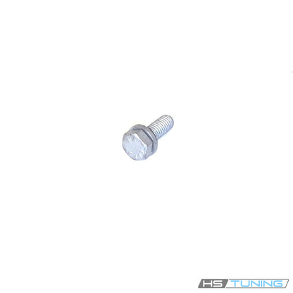 N-090-242-4 Genuine VW/Audi M6 x 18 hex head combination bolt, part identification, original product photo 1