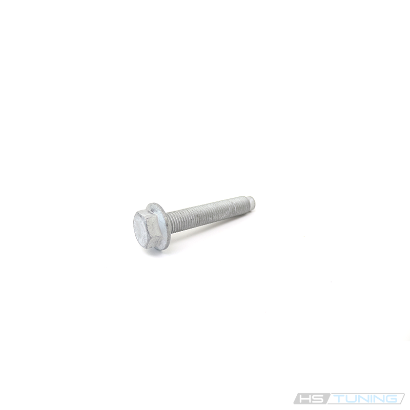 Genuine VW/Audi N-105-524-04 engine mount bolt showing hexagonal flange head and threaded shaft; repeated source photo 6