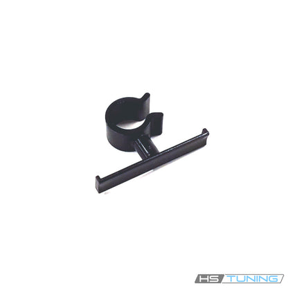N-107-107-01 Genuine VW/Audi black plastic harness retainer with mounting bar, replacement component, repeated original archive photo 4
