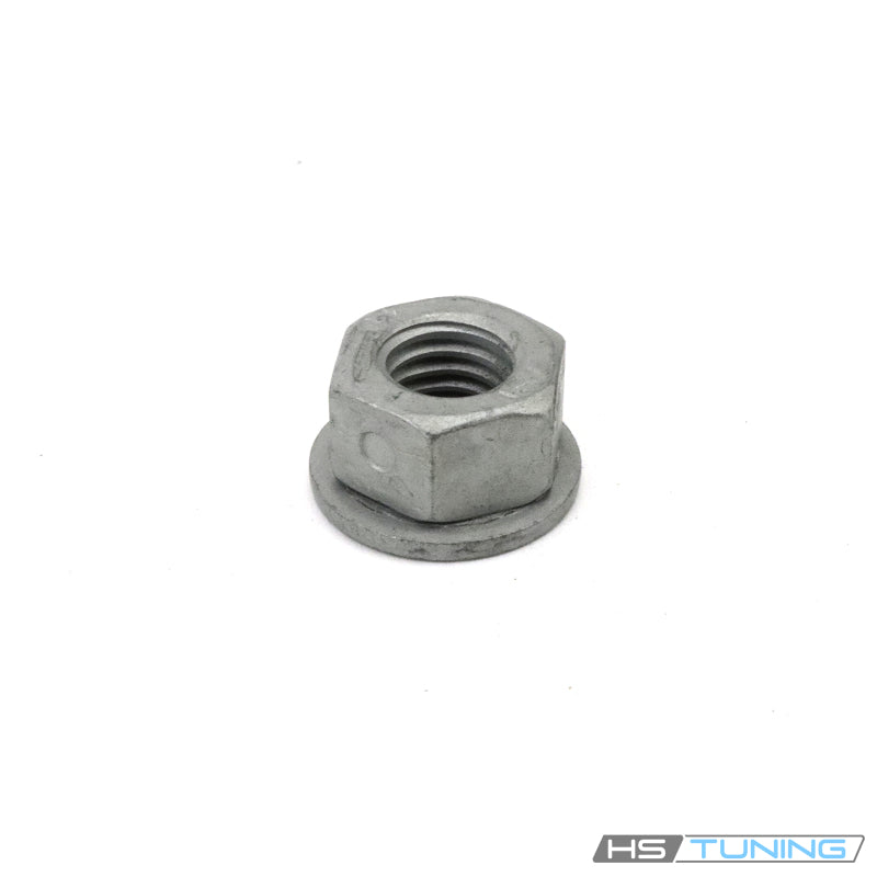 N-908-923-02 Genuine VW/Audi Tie Rod Pinch Bolt Self-Locking Nut, M10 tie rod pinch bolt retaining hardware, original product photo