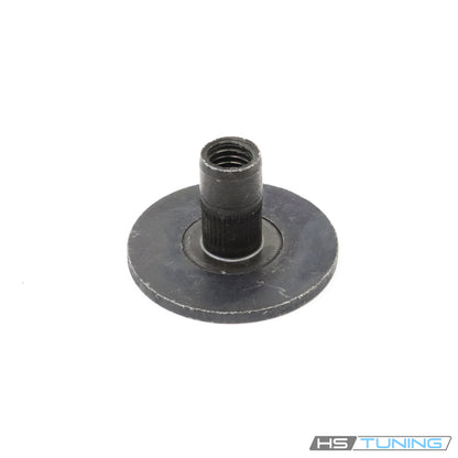 N-909-147-01 Genuine VW/Audi lower front brace blind rivet nut, broad flange, body and internal mounting thread, repeated original gallery photo 4