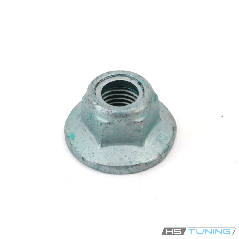 N-909-413-01 Genuine VW/Audi front upper ball joint self-locking nut, external hexagon, collar and internal thread, repeated original gallery photo 3
