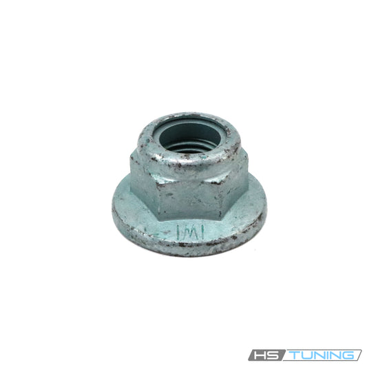 N-909-771-01 Genuine VW/Audi Outer Tie Rod Self-Locking Collar Nut, hexagonal collar and locking form, original product photo