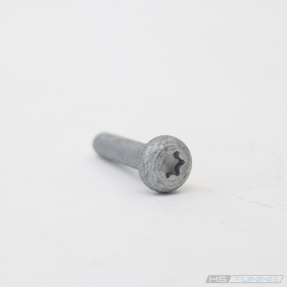 Genuine VW/Audi N-910-680-01 coolant pump mounting bolt showing internal six-lobe drive