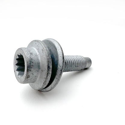 N-911-451-01 Genuine VW/Audi transmission crossmember socket head bolt, internal multipoint head and threaded shank view, repeated original gallery photo 4