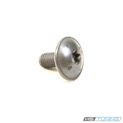 N-911-664-01 Genuine VW/Audi Interior Lamp Retaining Bracket Screw, rounded pan head with internal six-lobe drive and short threaded shank, repeated original gallery photo 7