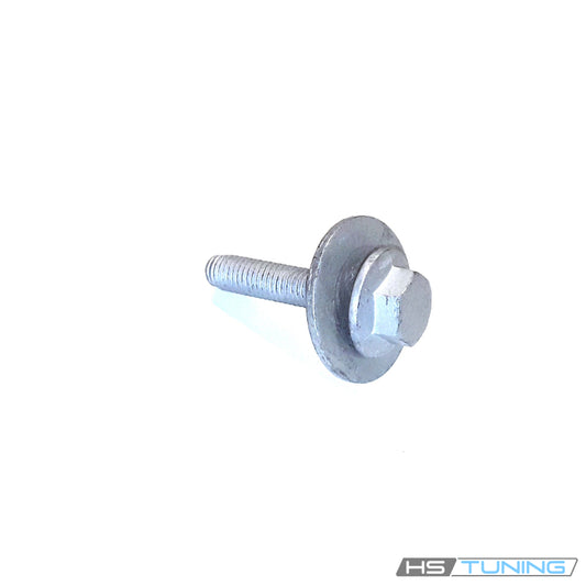 N-912-372-01 Genuine VW/Audi individual hex-head fuel tank strap mounting bolt, tank strap mounting fastener, original product photo 1