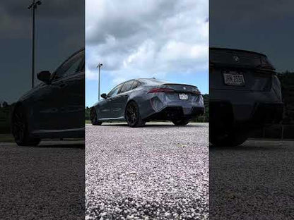AWE Tuning BMW G90/G99 M5 Track Edition Cat-Back Exhaust - Diamond Black Tips