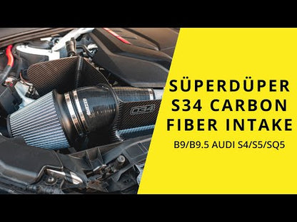 S34 Carbon Fiber Intake System, B9/B9.5 SQ5