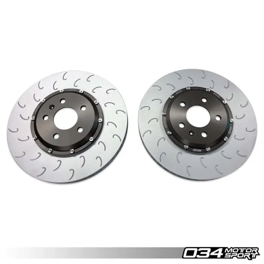 2-Piece Floating Front Brake Rotor Upgrade Kit for Audi B8/B8.5 S4/S5/Q5