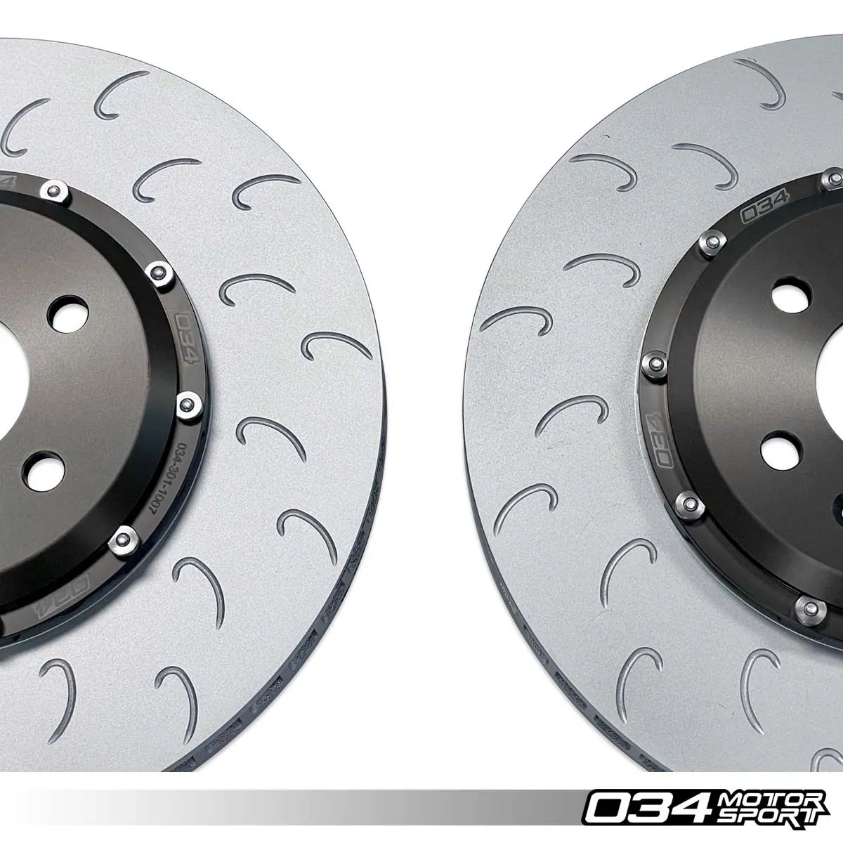 2-Piece Floating Front Brake Rotor Upgrade Kit for Audi B8/B8.5 S4/S5/Q5