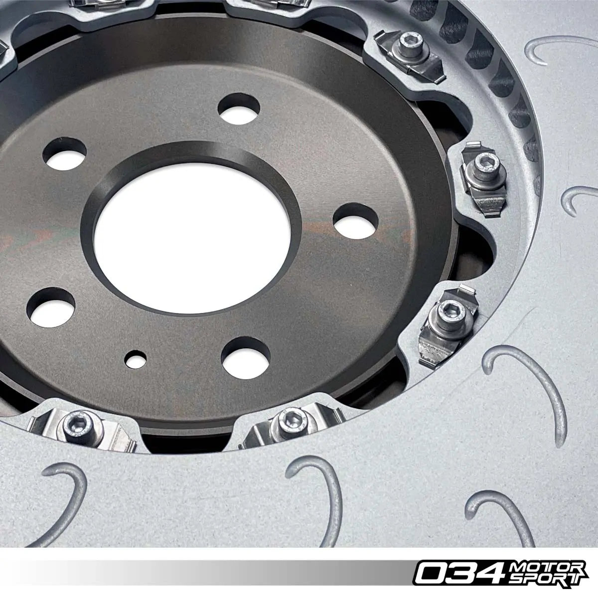 2-Piece Floating Front Brake Rotor Upgrade Kit for Audi B8/B8.5 S4/S5/Q5