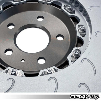 2-Piece Floating Front Brake Rotor Upgrade Kit for Audi B8/B8.5 S4/S5/Q5