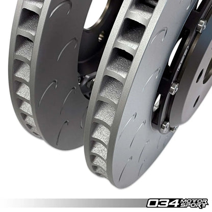2-Piece Floating Front Brake Rotor Upgrade Kit for Audi B8/B8.5 S4/S5/Q5