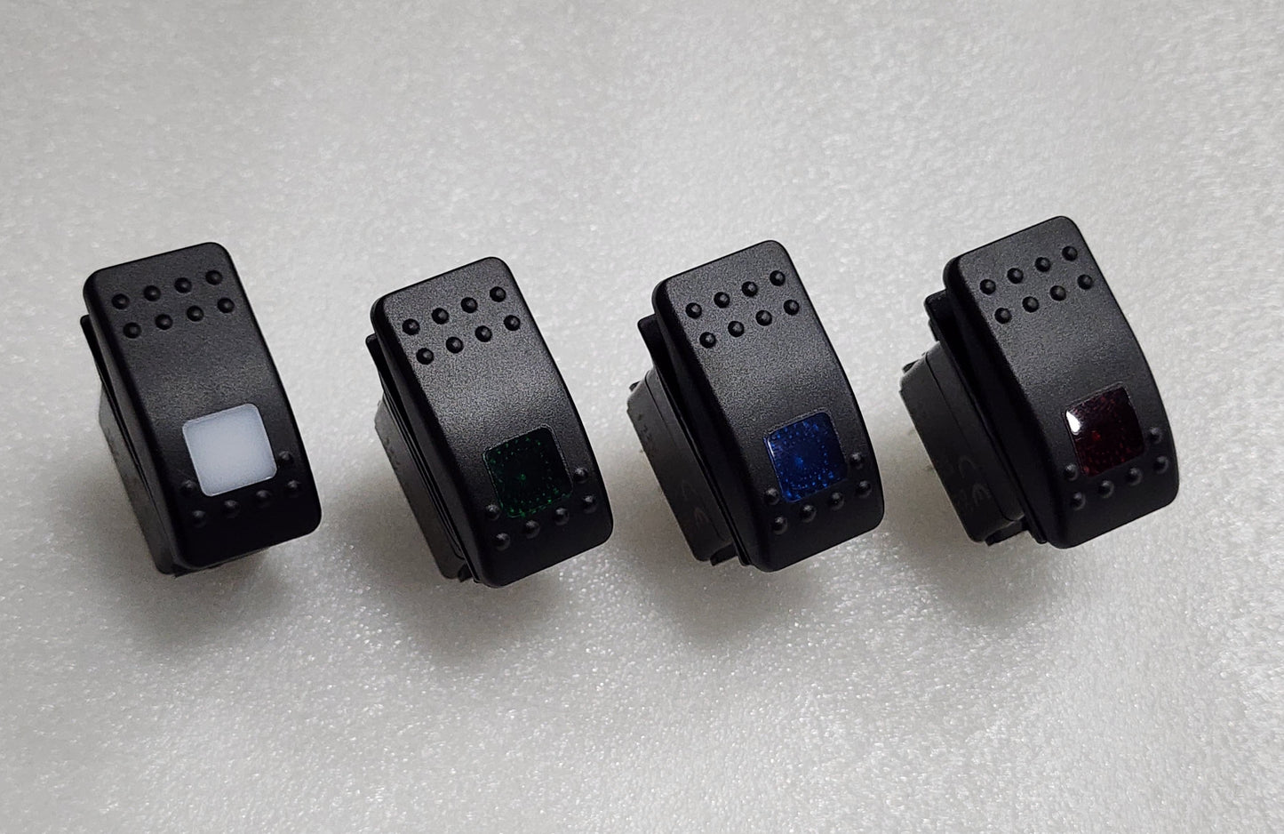 B2BFAB LED Rocker Switch, multiple colors