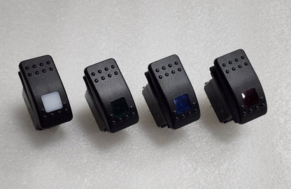 B2BFAB LED Rocker Switch, multiple colors