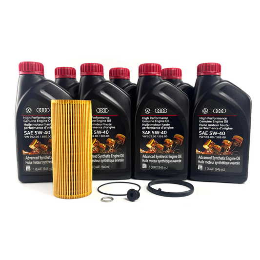 Genuine VW/Audi | Oil Change Kit 5W-40 | Audi S4/S5 (B8) 2010-2012